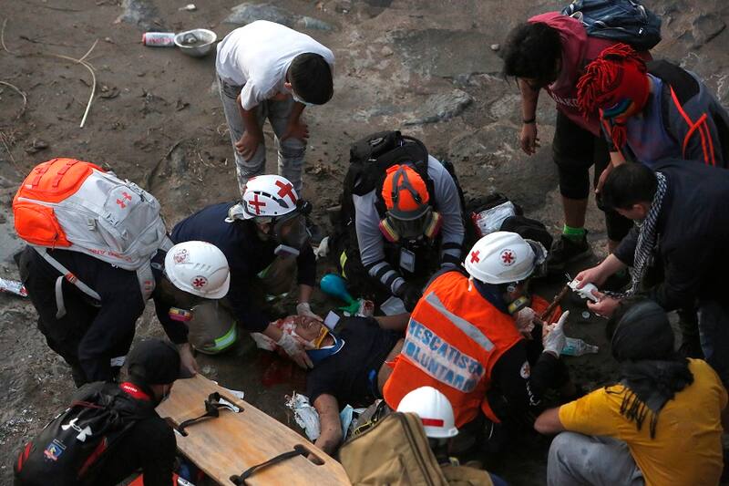 Protestas en Plaza Italia 02/10/2020