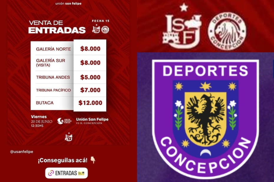 El Uní Uní se confunde con Deportes Concepción.