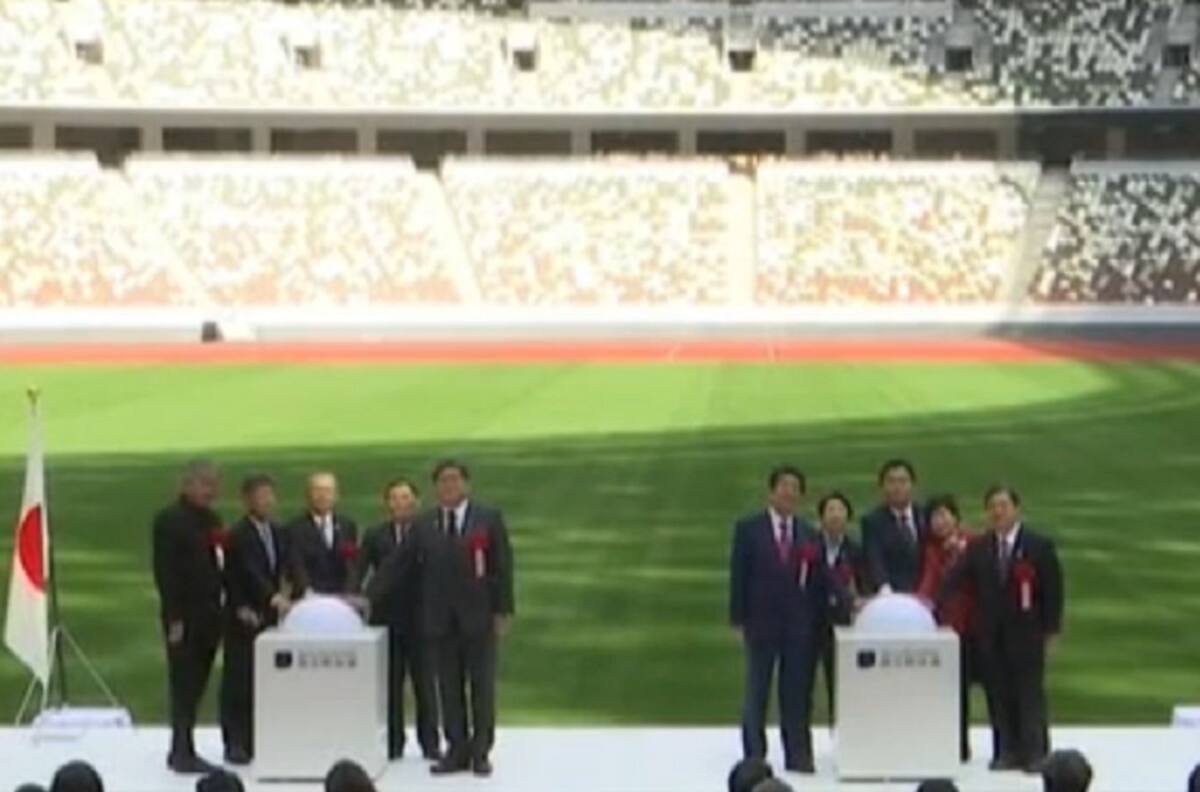 Presentan nuevo estadio Olímpico de Tokio 2020