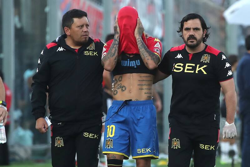 Rodrigo Piñeiro, jugador de Unión Española. Agencia Aton