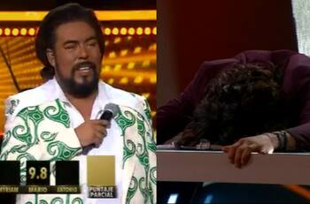 "Mira el estado en que lo dejó": Intensa presentación de Barry White puso en aprietos a Cristián Riquelme en "Yo Soy All Stars"