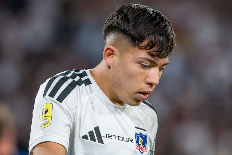 El extremo jugando en Colo Colo. Foto: Felipe Escobedo/En Cancha