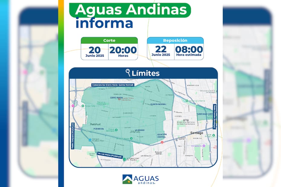 El corte se extenderá por 36 horas.