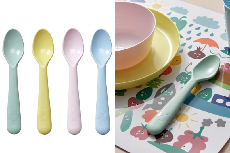 Conjunto de cucharas coloridas perfectas para los más pequeños del hogar.