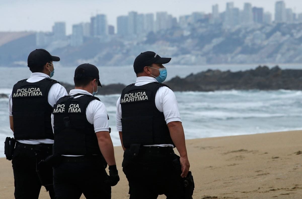 Hombre murió ahogado en el sector de Caleta Abarca en Viña del Mar