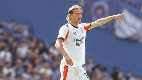 Con en el Real Madrid en el pasado: Luka Modric debuta por el Milan