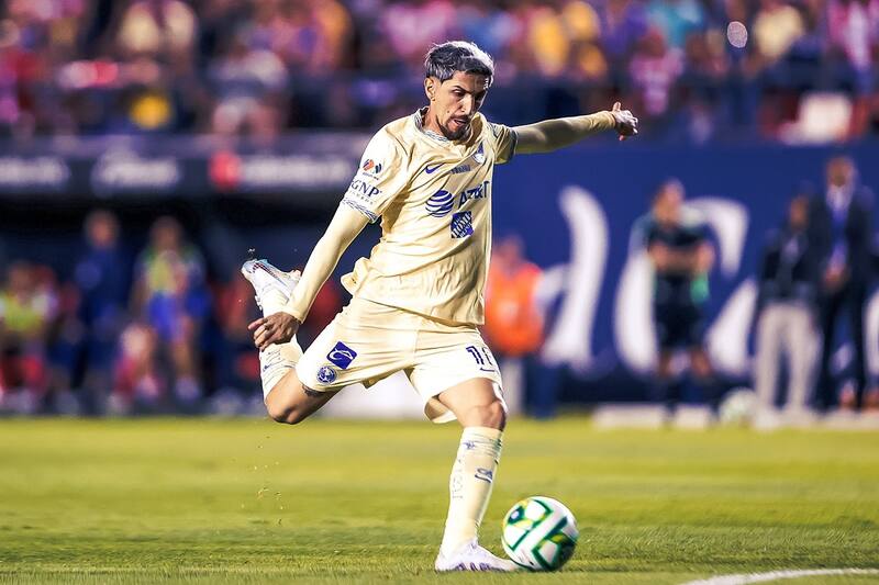 Diego Valdés vive su mejor momento en el América.
Créditos: @ClubAmerica