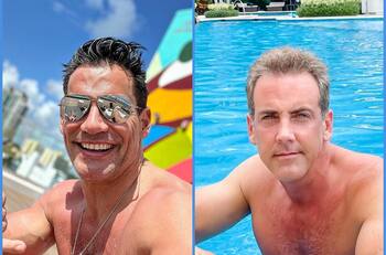 “Es un placer”: El especial reencuentro de Cristián de la Fuente y su amigo, Carlos Ponce