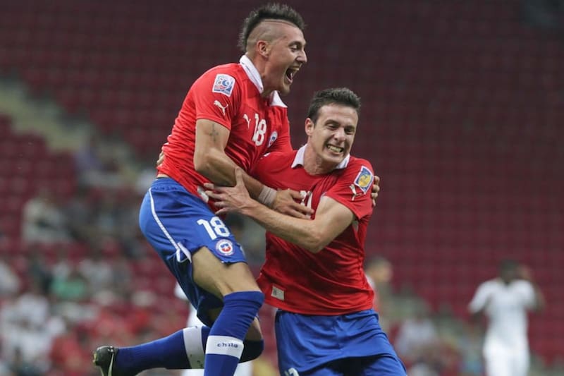 La Roja Sub 20 en el Mundial de Turquía 2013.