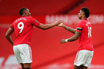 Manchester United dio vuelta el partido y vence a Southampton