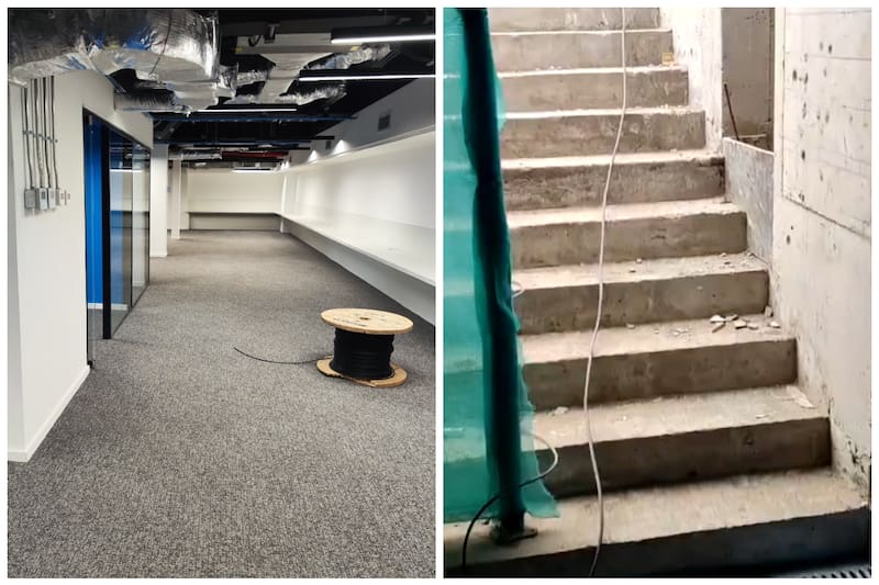 Así lucen los interiores de San Carlos de Apoquindo.