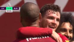 Por algo es el campeón: El golazo de Robertson que le dio la ventaja al Liverpool