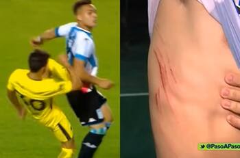 VIDEO | El día que el nuevo refuerzo de Colo Colo le dejó el pie marcado a Lautaro Martínez