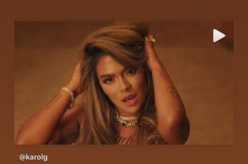 Anuel reaccionó al estreno de "Bichota", el nuevo single de Karol G