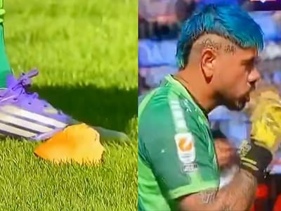 El video más viral del triunfo de Coquimbo: así reaccionó Diego Sánchez tras recibir una empanada