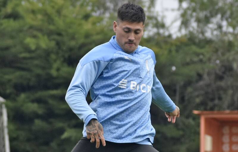 entrenando en la UC. Foto: Comunicaciones Cruzados.