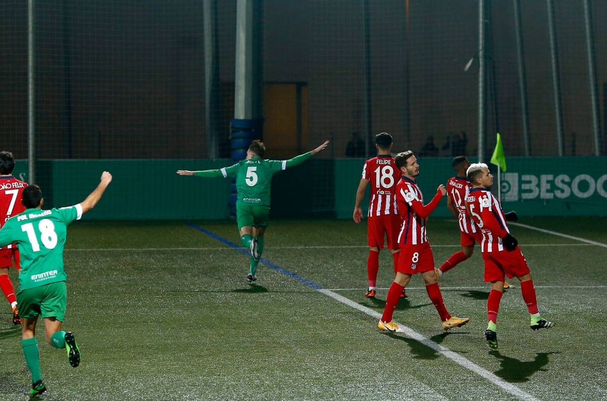Histórica eliminación de Atlético de Madrid en la Copa del Rey ante equipo de Tercera División