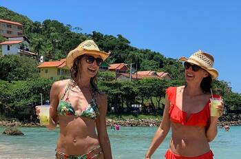 "Ricos días de familia": María José Prieto y Ángela Prieto hicieron un resumen de sus relajadas vacaciones en Brasil