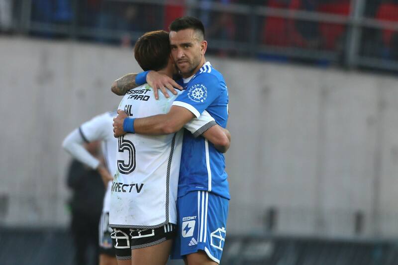 Matias Zaldivia junto a Leonardo Gil.