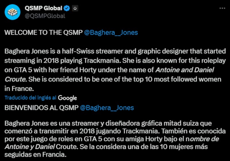 Créditos: Quackity Studios.