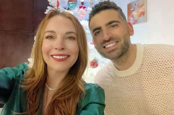 Lindsay Lohan y su esposo Bader Shammas, dan la bienvenida a su primer hijo