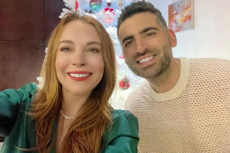 Lindsay Lohan La actriz anunció la llegada de su primer hijo con Bader Shammas - Créditos: Instagram