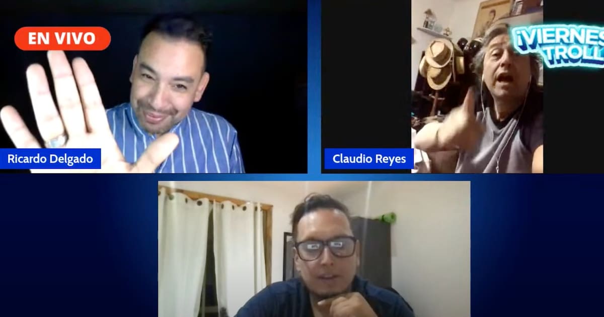 Claudio Reyes en "Viernes Troll".