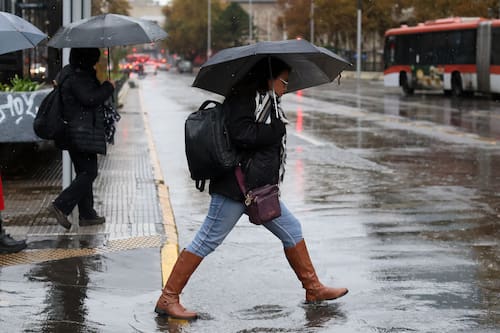 Este día de la semana podrían volver las precipitaciones a la Región Metropolitana de Santiago