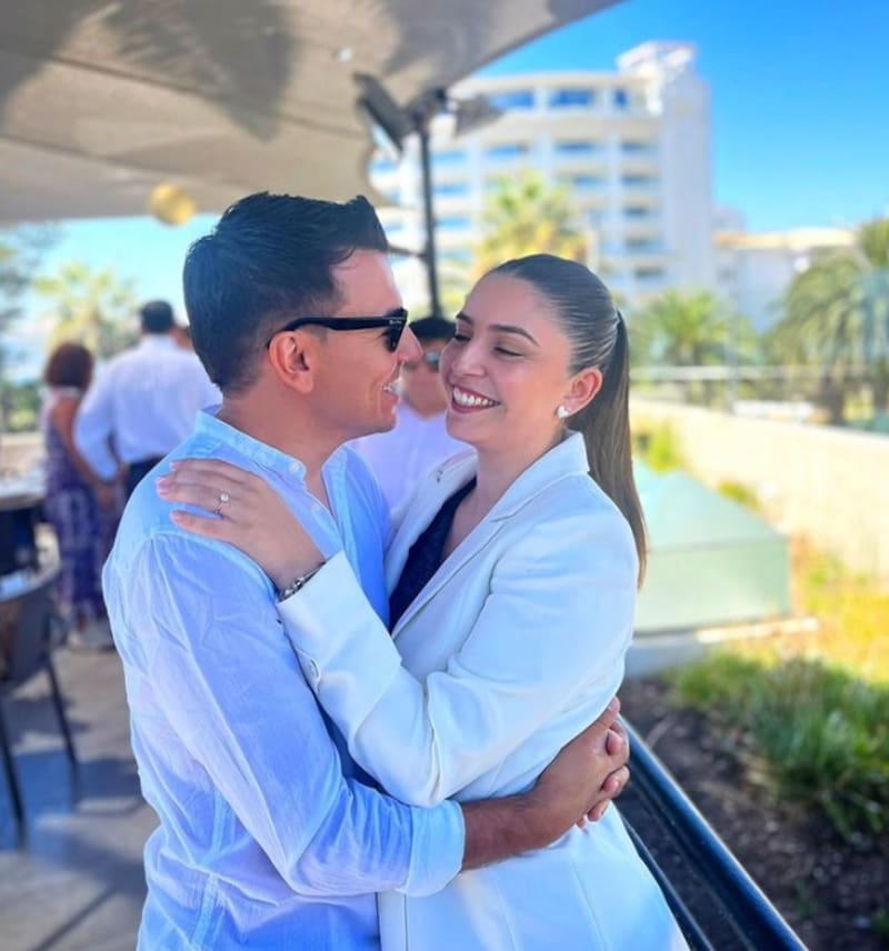 Gerardo Hoffman y Paulina Saavedra llevan varios años de relación. Créditos: Instagram