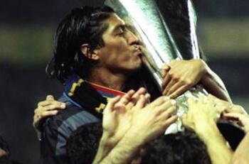 VIDEO: La noche más gloriosa de Iván Zamorano en el Inter de Milán cumple 23 años