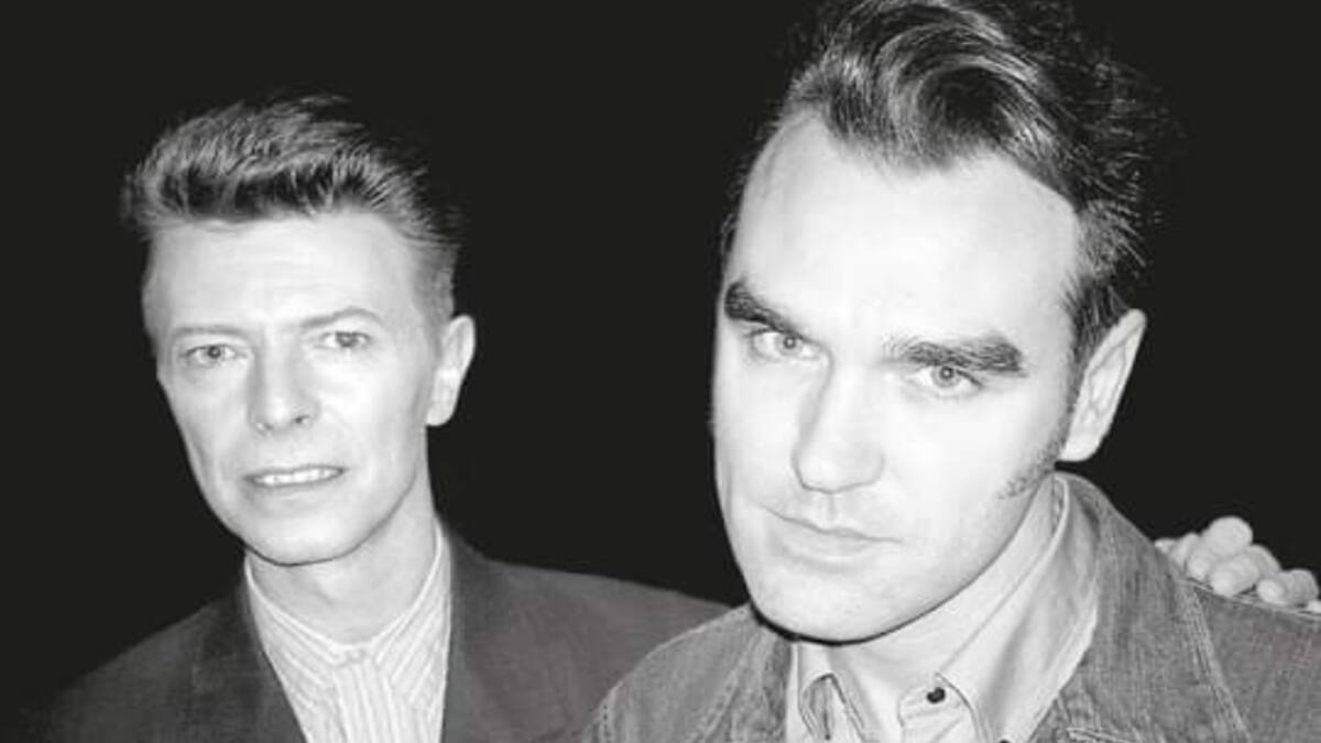 "Cosmic Dancer": La inédita colaboración con David Bowie que publicó Morrisey