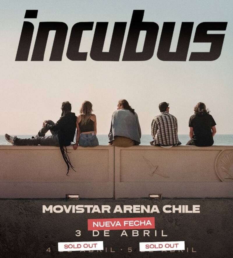 El grupo de rock sumó nueva fecha en Chile. Créditos: Instagram