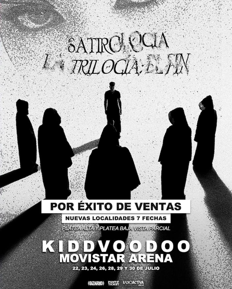 La productora Bizarro confirmó las nuevas ubicaciones para el concierto del cantante urbano.