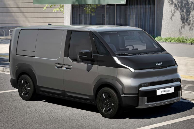 El Kia PV5 es el primero de una nueva familia de furgones eléctricos.