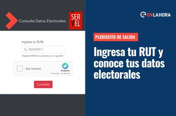 Servel: Consulta con tu RUT por tus datos electorales como lugar de votación, si eres vocal de mesa y si estás habilitado para sufragar