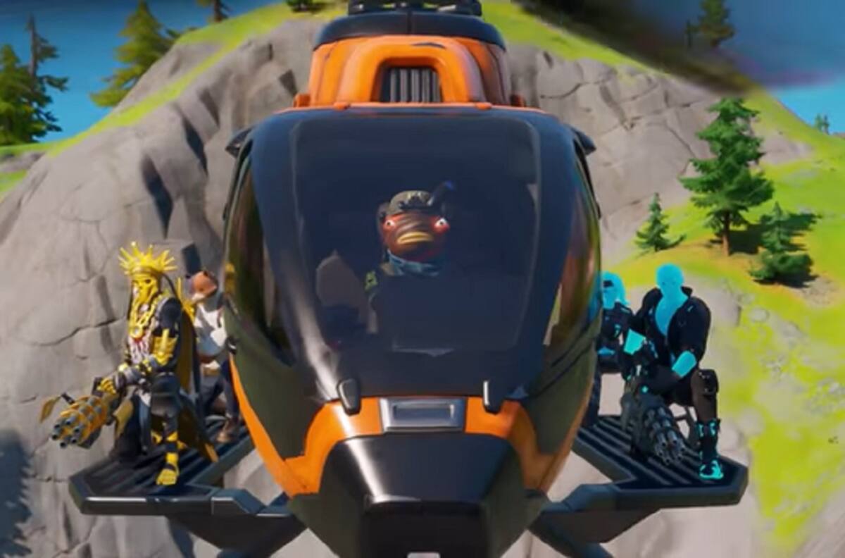 Fortnite presentó helicóptero y nuevo modo de juego para sorprender a jugadores