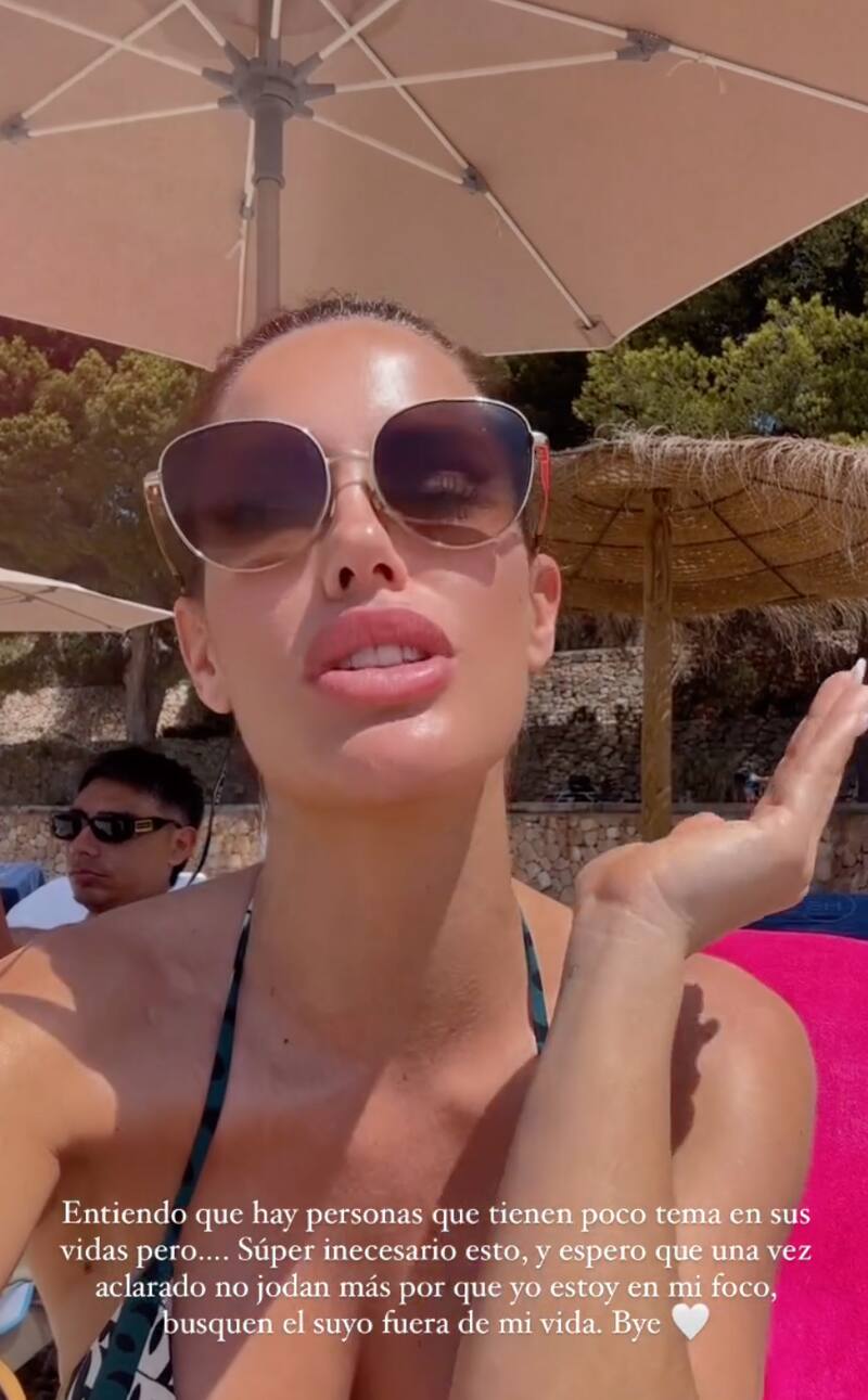 Gala Caldirola desmintió rumores de romance con Luis Jiménez.