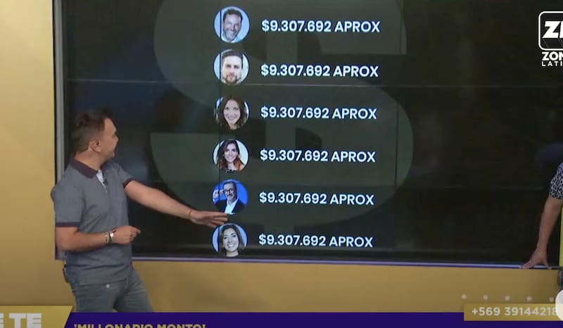 revelaron millonarios sueldos de rostros de TVN.