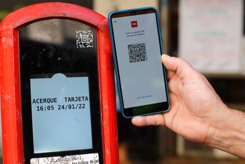 Conoce cómo generar un código QR para pagar el pasaje con tu aplicación Banco Estado y Red. Foto: ATON.