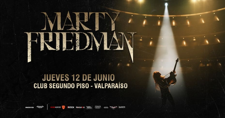 El guitarrista de Megadeth se presentará en vivo.