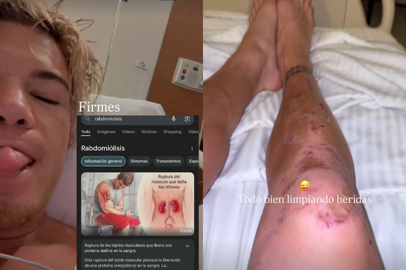 reveló su diagnóstico por redes sociales. Créditos: Instagram @raicerdahelfmann.