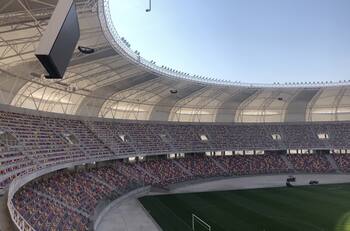 El espectacular estadio que albergará la Supercopa entre Racing de Arias y River de Paulo Díaz