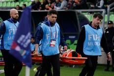 VIDEO | Jugador de México sufrió conmoción cerebral y fue retirado en camilla en el Mundial Sub 20