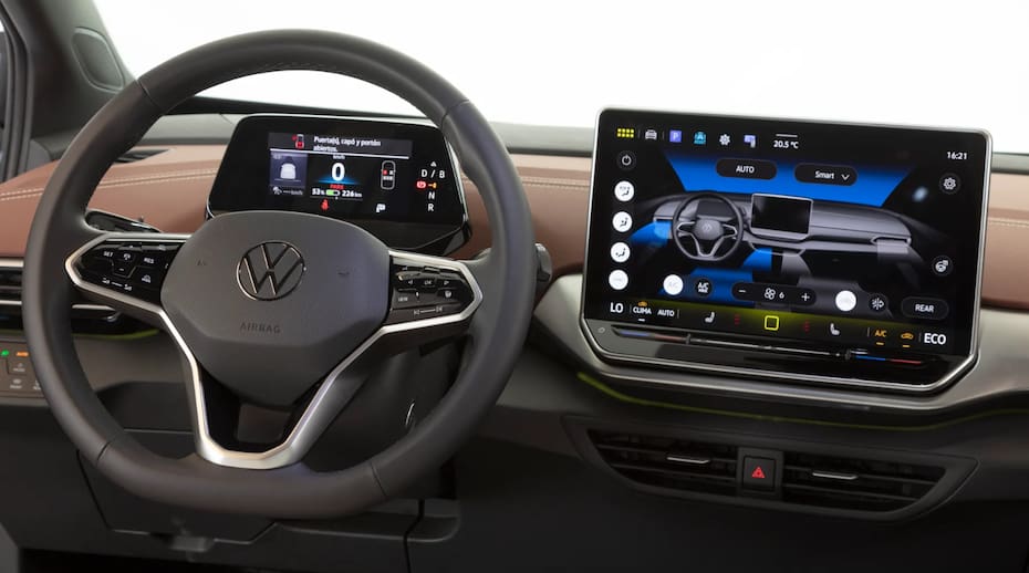El coche es 100% eléctrico.