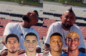 VIDEO | ¿Mbappé, Musiala o Lamine Yamal? Arturo Vidal se la juega con el mejor jugador del mundo