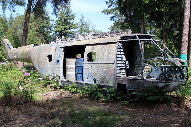 ¡Cómo termina un "Puma" del ejercito chileno de 1971 en una zona rural de Sussex? señalaron los testigos.