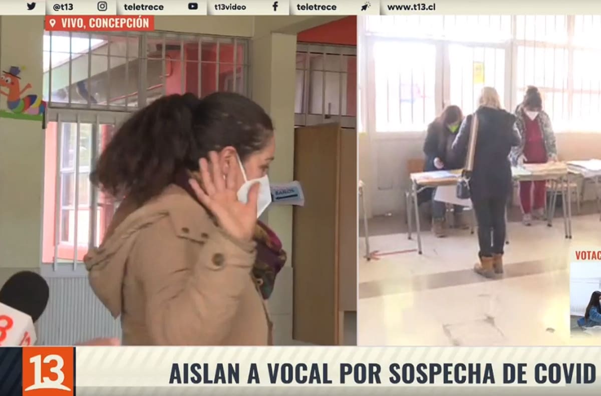 "No le voy a dar rating": Mujer descoloca a periodista de Canal 13 tras vocal aislado por síntomas de Covid