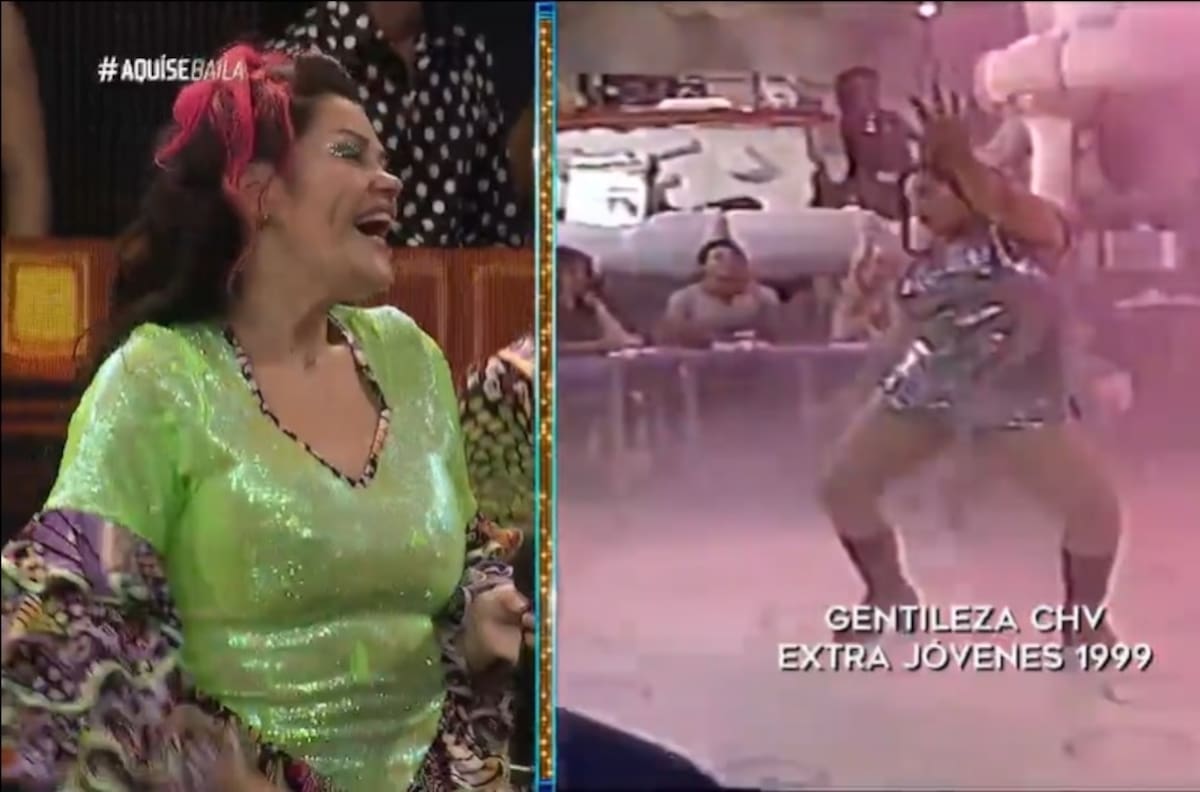 La sorpresiva reacción de Ana María Muñoz, la "Zapallito Italiano", al ver su antes y después en "Extra Jóvenes"