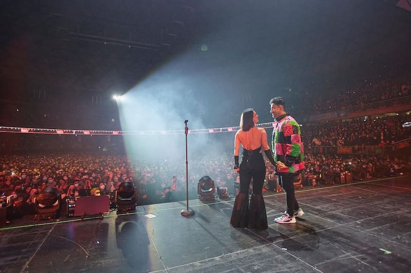 La pareja retomó su relación.