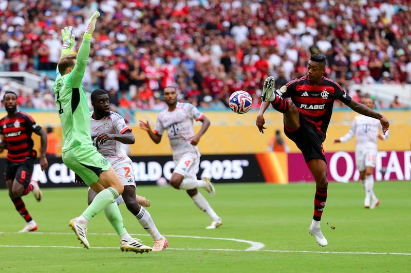 no pudo contra el Bayern Múnich en el Mundial de Clubes. Foto: EFE.